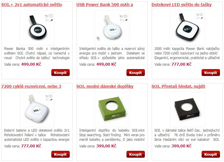 Levné powerbanky k dobíjení mobilů s led chytrou svítlnou